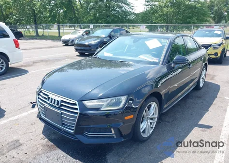 2017 Audi A4 2.0T Season Of Audi Premium from USA, damaged, VIN WAUDNAF40HN051271